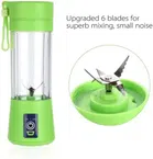Rechargeable Electric Juicer with USB Charging Cable (Assorted, 380 ml)