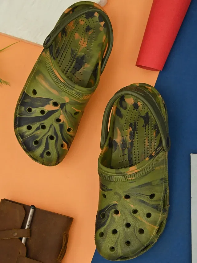 Clogs for Men (Blue, 8)