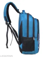 Polyester Backpack for Men & Women, Blue