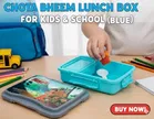 Parikshit Chota Bheem Lunch box for kids & school., Blue