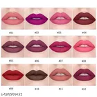Pack of 4 Matte Lipsticks, Intense Colour Pay Off, Full Coverage Long Lasting Weightless Velvety Formula
