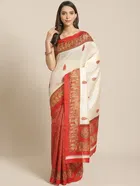 Bhagalpuri Silk Printed Saree for Women 