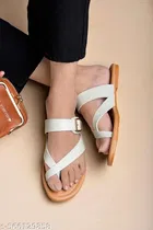 Shoetopia Green Flatform Flat Sandals Size 6.0
