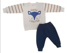 Cotton Blend Clothing Set for Boys (Multicolor, 0-3 Months)