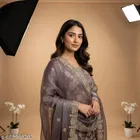 Embroidered Anarkali Suit for Women 