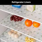White Lily PVC Kitchen Cabinet Shelf Mat Kitchen Mat EVA Food Grade Multipurpose Washable Anti Slip Mat/Sheet for Fridge, Shelf Liner, Table, Kitchen Drawer mat 