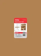 Oddy Laminated Brown Book Cover Paper Roll 