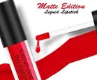 Non Transfer Waterproof Matte Liquid Lipstick, Red, Maroon, 16 ml [Pack of 2]