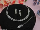 Necklace Set White Free Size for Women