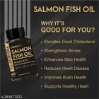 Fij Ayurveda 60 Pcs Salmon Fish Oil Omega 3 Fish Oil Capsuls