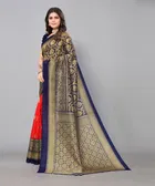 Women's Printed Saree with Blouse Piece 
