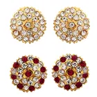 Designer Gold Plated Earrings Set for Women & Girls 