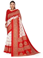 Mysore Silk Printed Saree for Women 