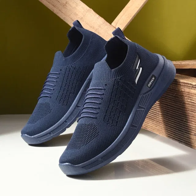 Sports Shoes for Men (Blue, 8)