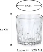 Liquor cum Cocktail Glasses 