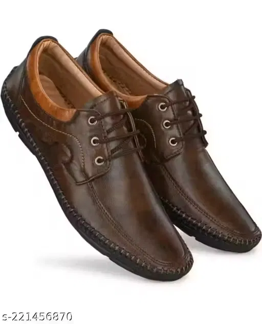 Formal Shoes for Men (Brown, 10)