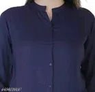 Rayon Three Quarter Sleeves Top for Women 