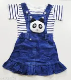 Dungaree with Top for Girls 