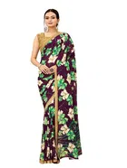 SVB प्रिंटेड साड़ी फॉर वीमेन 