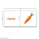 Match Pair Vegetables Jigsaw Puzzle for Kids | Educational Learning Toy to Identify Vegetable Names | Brain Development & Problem-Solving Game | Preschool, Kindergarten & Nursery | Ideal Birthday & Gift Toy