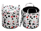 PVC Printed Round Laundry Bag 
