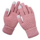 Warm Gloves for Women (Multicolor, Free Size)