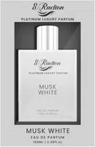 8Raction Musk White Platinum Luxury Perfume Body Spray for Unisex (100 ml)