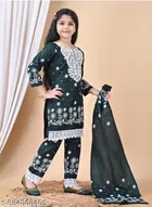 Cotton Kurta Set for Girls 