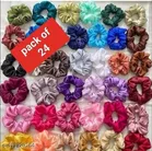 Stylish Fabric Scrunchies for Women 