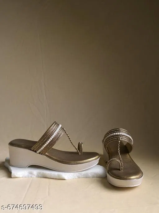 Shoetopia Heel Sandals (Brown, IND-8)