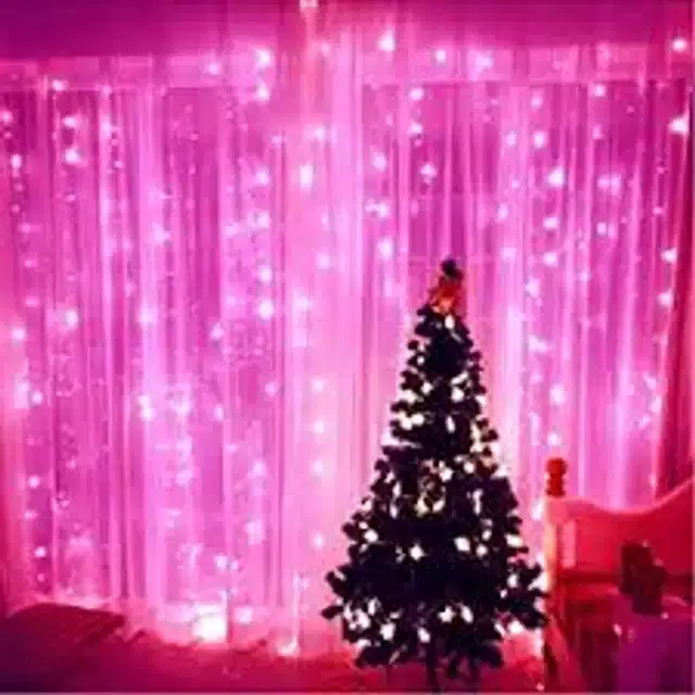 LED String Lights (Pink, 15 m)