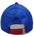 Embroidered Cotton Baseball Cap for Boys & Girls ,Red & Blue 