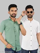 Casual Shirts for Men, Pack of 2 