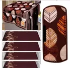 Grover 1 Fridge Top Cover with 1 Handle cover & 4 Placemat 