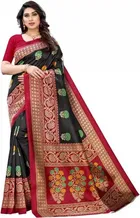 SVB प्रिंटेड साड़ी फॉर वीमेन 