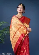 Banarasi Silk Zari Woven Sarees for Women 
