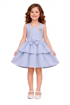 Printed Party Wear Dress for Girls 