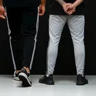 Cotton Blend Printed Track Pant for Men, Black & Grey, Pack of 2 