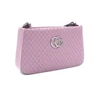 Plastic Solid Sling Bag for Women