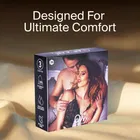 Raftaar Dotted Condoms OX Spc, Ultra thin, Chocolate, Cool Mint, Strawberry, Vanilla 