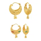 Designer Gold Plated Earrings Set for Women & Girls 