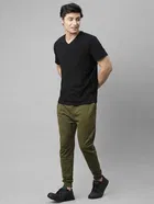 Rigo Cotton Solid Track Pants for Men 