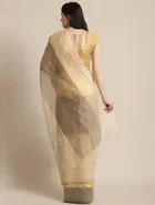 SVB पॉलीकॉटन साड़ी फॉर विमेंस 