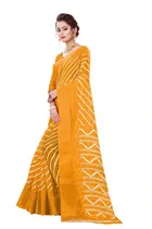 Cotton Flower Printed Saree for Women 