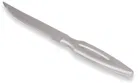 Stainless steel Regular Kitchen Laser Knife no. 8 -215 mm- Matt