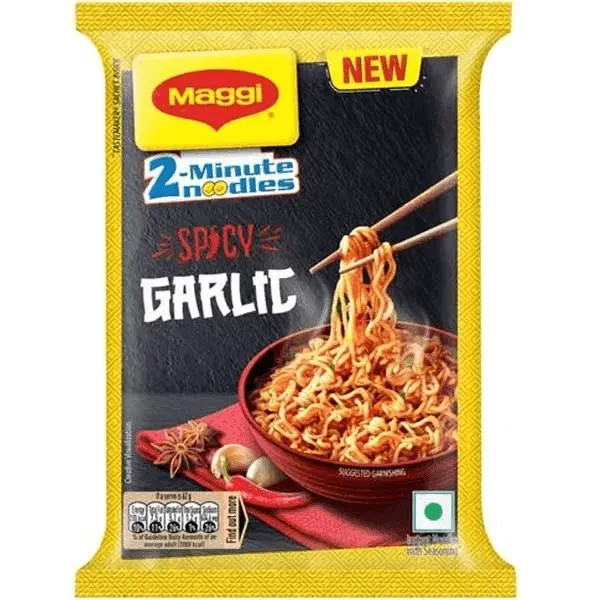 मैगी स्पाइसी गार्लिक इंस्टेंट नूडल्स 62 g