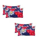 Grover Big Floral Pillow Covers Pack of 4 Floral Multicolor