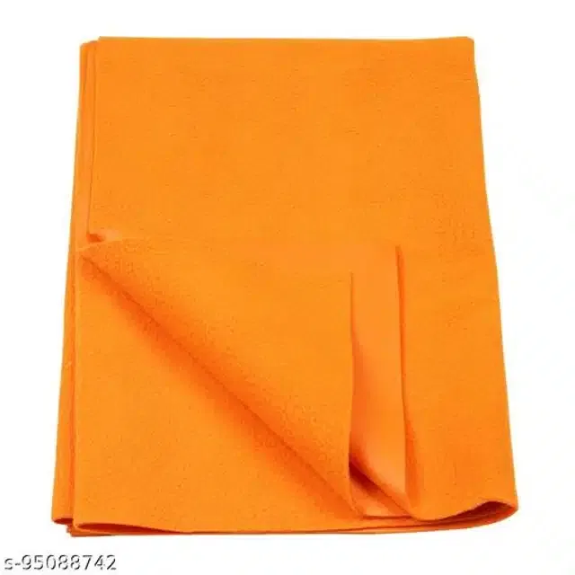 Cotton Mattress Protection Sheet (Orange, 40x28 inches)