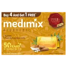 Medimix Ayurvedic Sandal Soap 5X125 g (Buy 4 Get 1 Free)