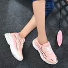 Sports Shoes for Women (Pink & White, 3)